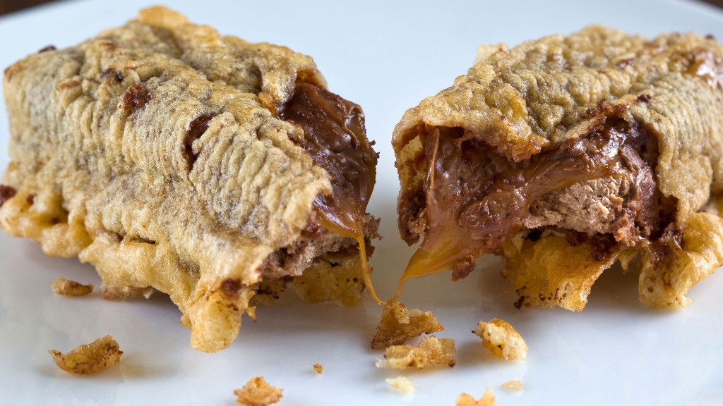 C99AN7 Deep Fried Mars Bar